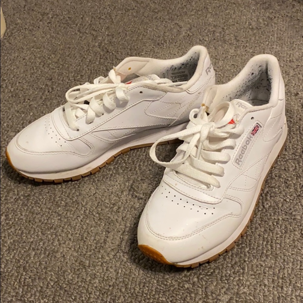 Reebok women’s classic leather sneakers